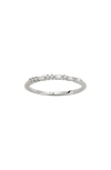 Made By Mary Ily Morse Code Ring In Metallic