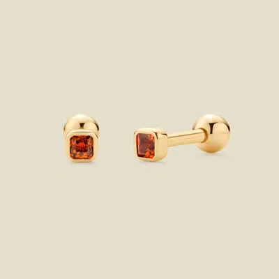 MADE BY MARY JANUARY BIRTHSTONE STUD EARRINGS