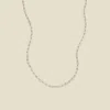 Made By Mary Jude Chain Necklace In Metallic