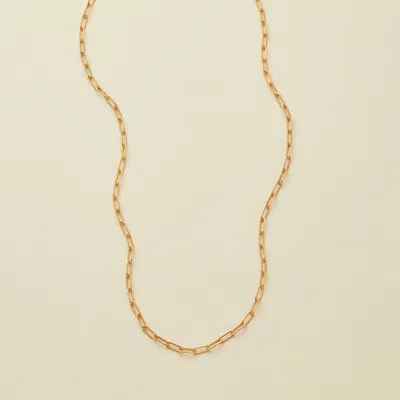 Made By Mary Jude Chain Necklace In Gold