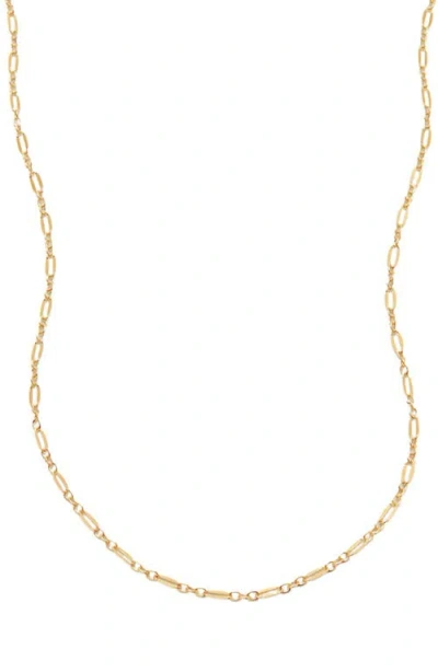 Made By Mary Lace Choker Necklace In Gold