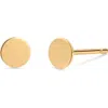 Made By Mary Lux Stud Earrings In Gold