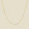 Made By Mary Mama Morse Code Necklace In Gold