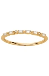 Made By Mary Mama Morse Code Ring In Gold