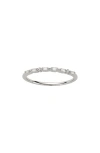 Made By Mary Mama Morse Code Ring In Metallic