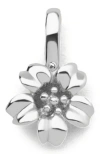 Made By Mary March Birth Flower Charm In Metallic