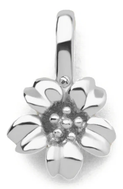 Made By Mary March Birth Flower Charm In Metallic