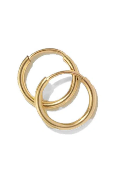 Made By Mary Mini Live In Hoop Earrings In Gold