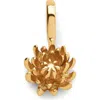 Made By Mary November Birth Flower Charm In Gold
