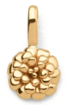 Made By Mary October Birth Flower Charm In Gold