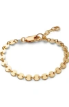 Made By Mary Poppy Bracelet In Gold