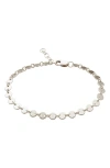 Made By Mary Poppy Bracelet In Silver