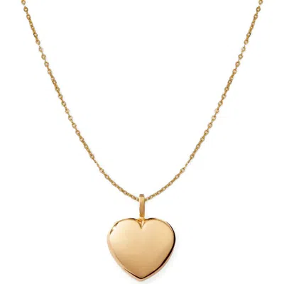 Made By Mary Puffy Heart Charm Necklace