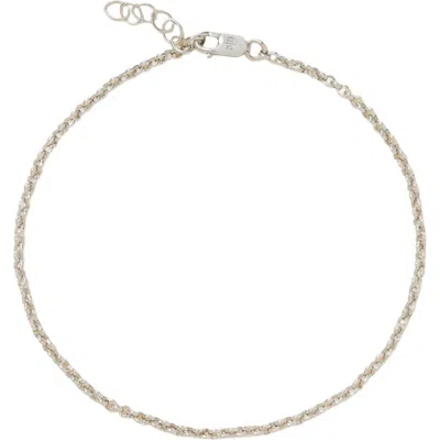 Made By Mary Rolo Chain Bracelet In Metallic