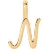 Made By Mary Script Initial Charm Gold Vermeil