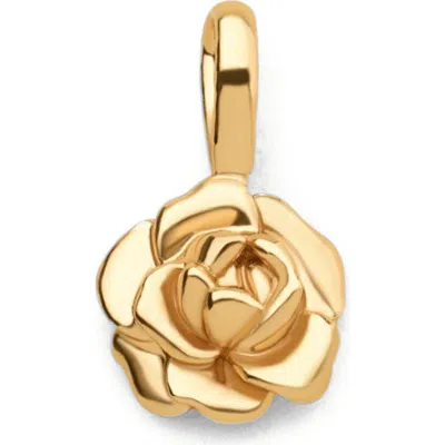 Made By Mary September Birth Flower Charm In Gold