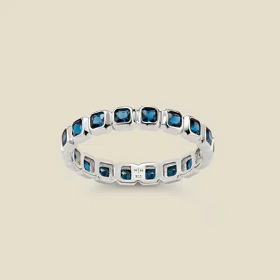 MADE BY MARY SEPTEMBER BIRTHSTONE ETERNITY RING