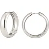 Made By Mary Sol Hoop Earrings In Metallic