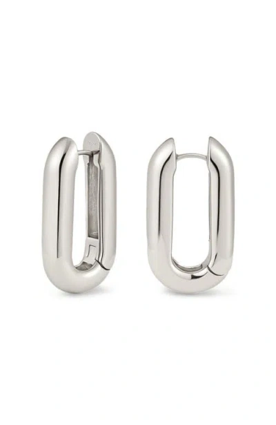 Made By Mary Sol Paperclip Hoop Earrings