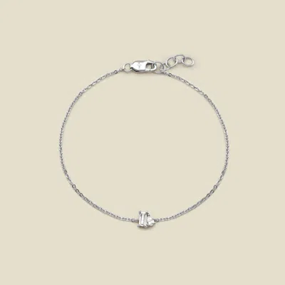 Made By Mary Toi Et Moi Bracelet In Silver