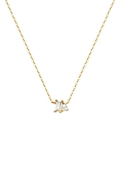 Made By Mary Toi Et Moi Necklace In Gold