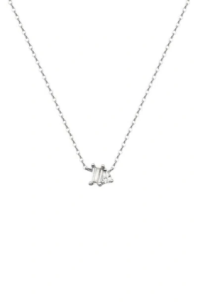 Made By Mary Toi Et Moi Necklace In Silver