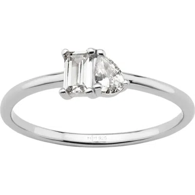 Made By Mary Toi Et Moi Ring In Silver