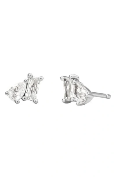 Made By Mary Toi Et Moi Stud Earrings In Metallic