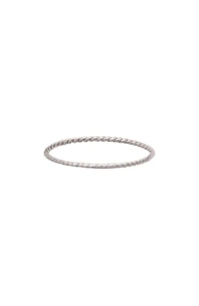 MADE BY MARY MADE BY MARY TWISTED STACKING RING