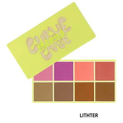 Made By Mitchell Curve Case Pressed Powder Blusher Palette (various Shades) - Light