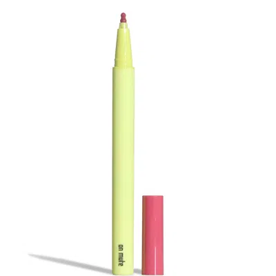 Made By Mitchell Modern Melt Liquid Lip Liner (various Shades) - On Mute