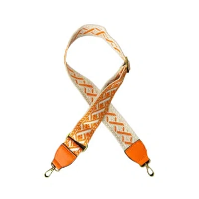 Made By Moi Selection Orange Athena Shoulder Strap In Pink