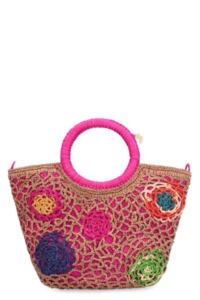 Made For A Woman Daddy Fleurs S Handbag In Sand