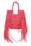 Made For A Woman Kifafa Frange M Tote Bag In Purple