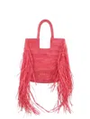 Made For A Woman Women's Kifafa Frange M Tote Bag In Pink