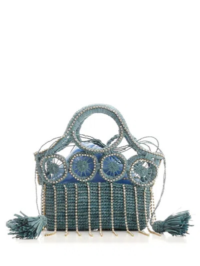 Made For A Woman Rija Preciosa Handbags Light Blue