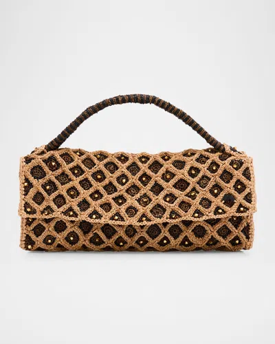 Made For A Woman Vakona Woven Clutch Bag