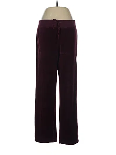 Pre-owned Made For Life Casual Pants In Burgundy