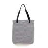 Made Free Houndstooth Print Day Tote In Black
