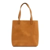 Made Free Leather Day Tote Bag In Camel