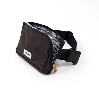 Made Free Men's Black Hip Pack Aw Charcoal In Brown