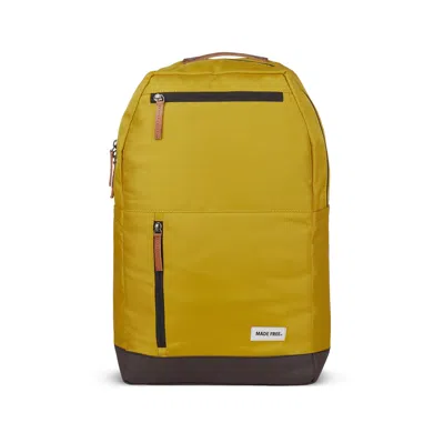 Made Free Men's Yellow / Orange Urban Pack Aw Mustard In Metallic