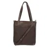 Made Free Women's Day Tote Leather Medium Brown In Brown