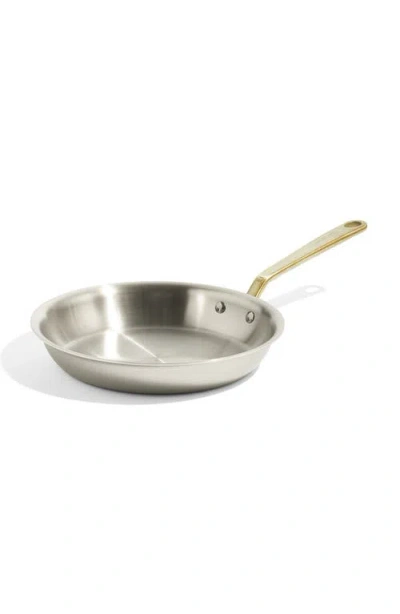 Made In 10-inch Stainless Clad Fry Pan In Silver