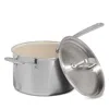 Made In 4 Qt. Ceramiclad Saucepan With Lid In Ceramiclad