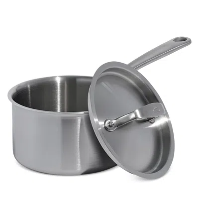 Made In 5 Ply Stainless Clad 2 Qt. Saucepan And Lid In Silver