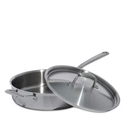 Made In 5 Ply Stainless Clad 3.5 Qt. Saute Pan And Lid In Gray