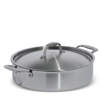 Made In 5 Ply Stainless Clad 6 Qt. Rondeau With Lid In Silver