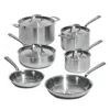 Made In 5 Ply Stainless Steel 10 Piece Cookware Set In Stainless