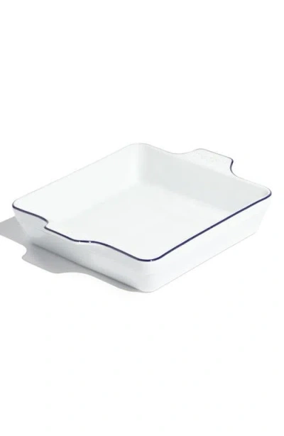 Made In 8-inch Square Baking Dish In White